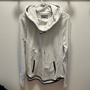 Athleta cowl neck hooded sweatshirt, size large